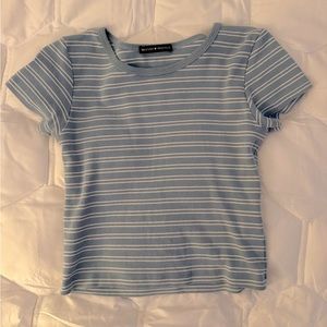 Brandy Melville blue crop top